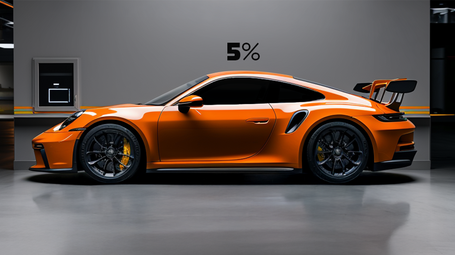 5%