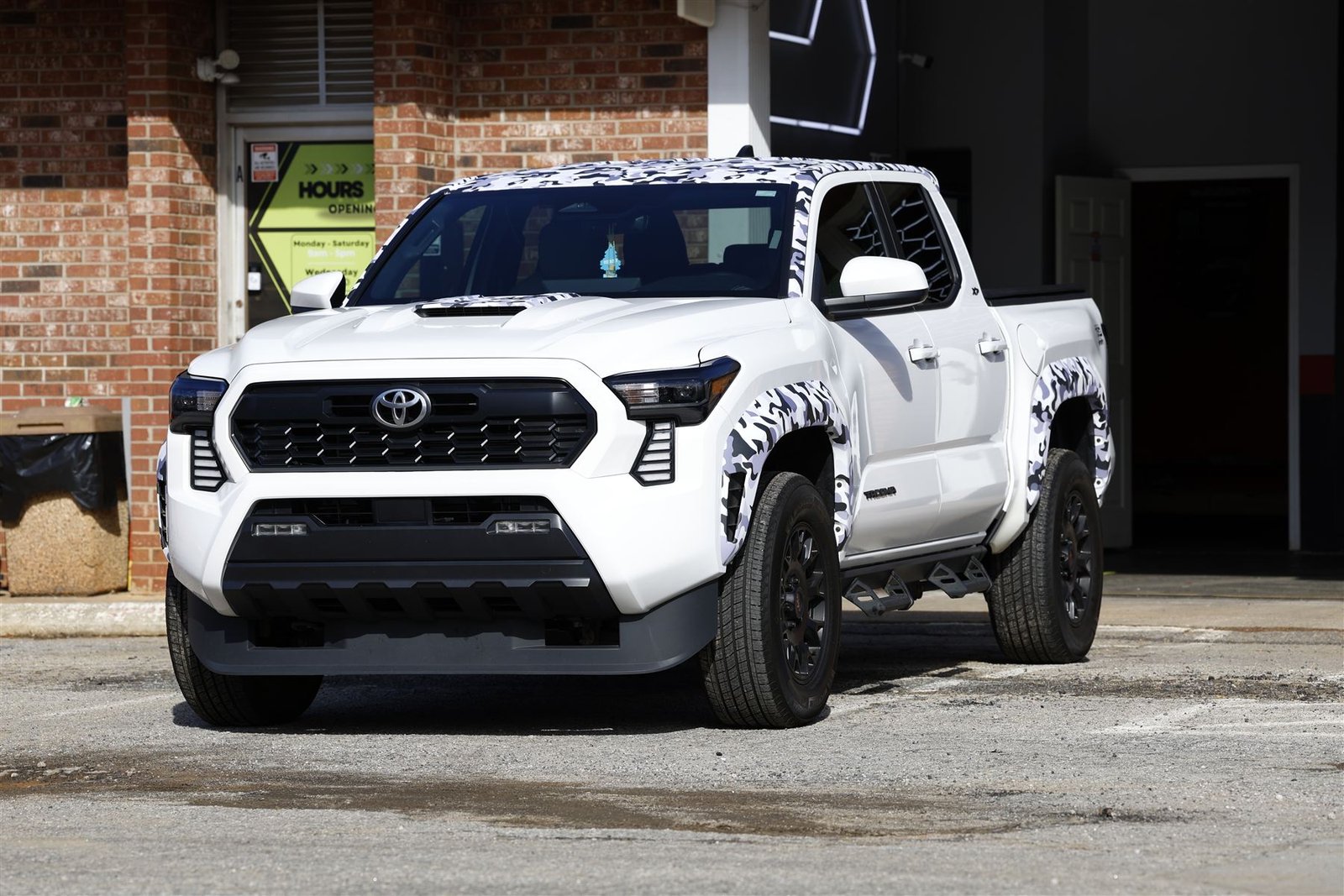Toyota Tacoma with custom wrap